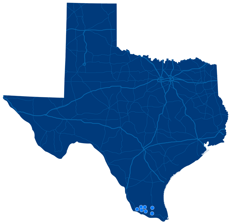 Texas AVP Locations